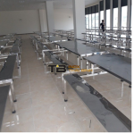 Bàn ghế ăn inox cho công nhân KCN HCM