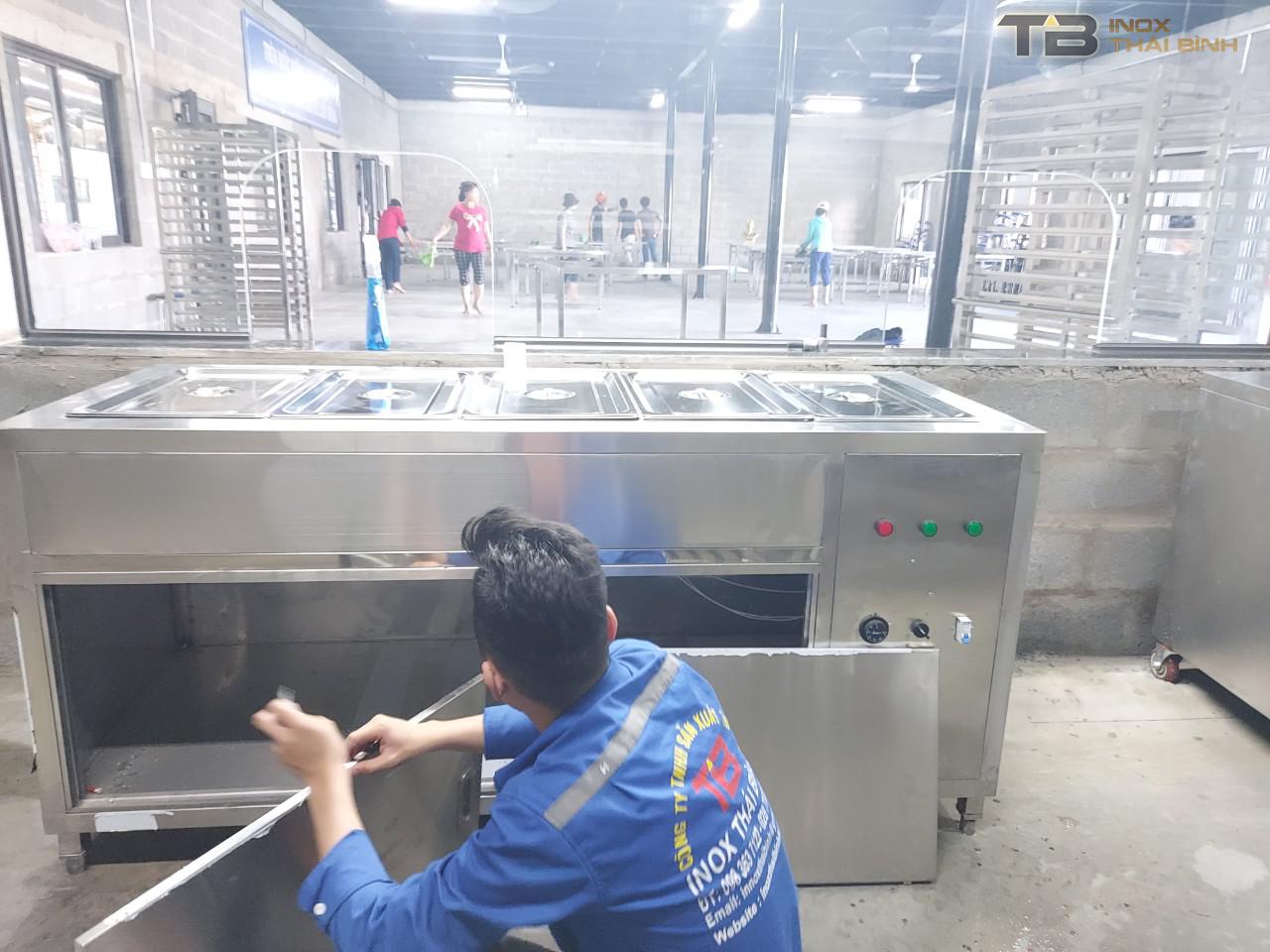 TỦ HÂM NÓNG THỨC ĂN 5 KHAY 1/1 BẰNG ĐIỆN