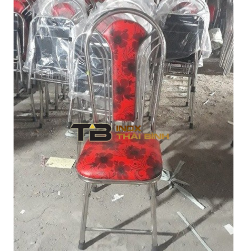 GHẾ INOX 4 SONG