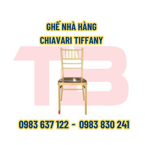 GHẾ NHÀ HÀNG CHIAVARI TIFFANY