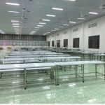 Bàn ghế ăn inox cho công nhân KCN Bình Dương