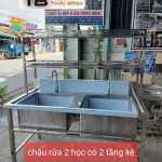 #1 Chậu rửa inox công nghiệp Tây Ninh — 0983.637.122