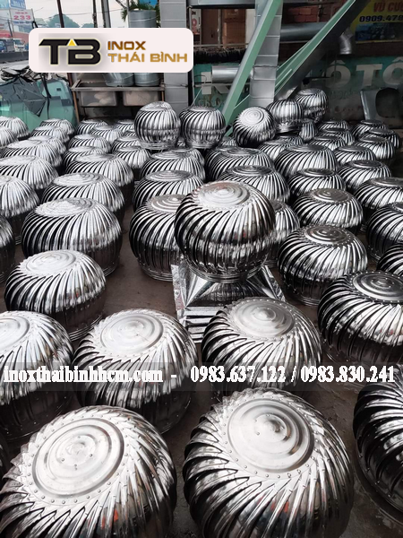Lắp quả cầu thông gió inox cho các KCN Long An⭐️0983.637.122⭐️