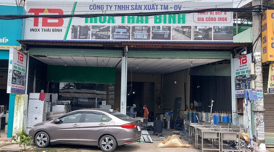 Cung cấp thiết bị bếp công nghiệp inox KCN Lộc An Bình Sơn #1