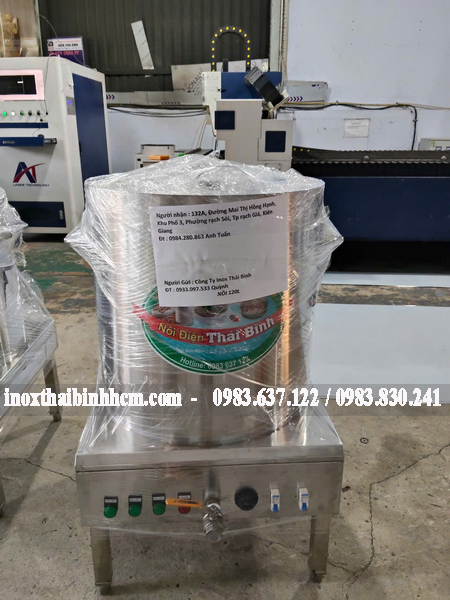 #1 Bán Nồi Điện Nấu Bún Phở Tại Bình Thuận | Inox Thái Bình