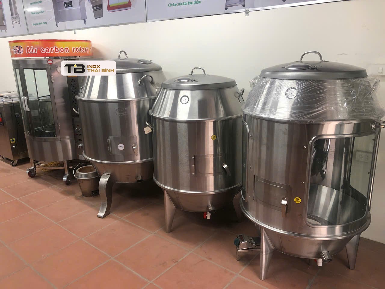 Lò nướng lu inox