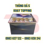 Thùng Đá Khay Topping Inox Huế – Giảm Lỗ 35% #TOP1