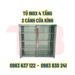 Tủ inox 4 tầng gia công theo yêu cầu