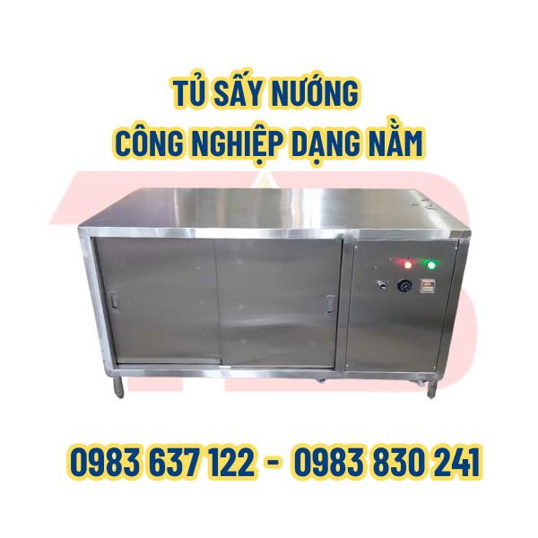 TỦ SẤY NƯỚNG CÔNG NGHIỆP DẠNG NẰM