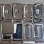 #1 Gia Công Thùng Đá Có Khay Topping Inox