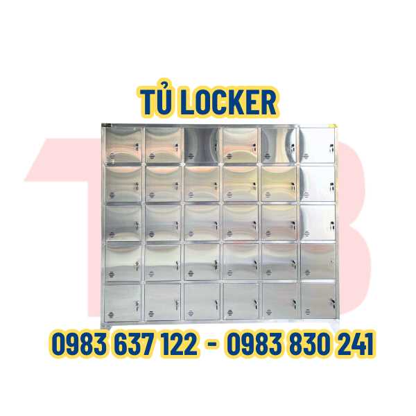 TỦ LOCKER INOX 30 NGĂN