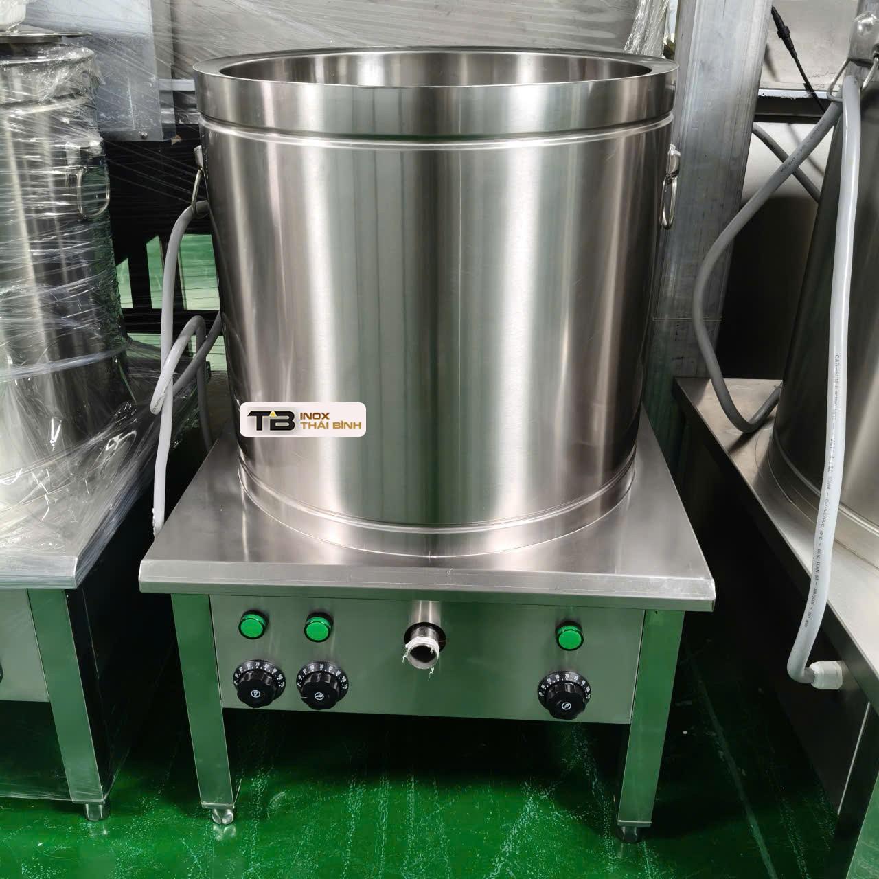 Nồi Điện Inox 50L – 100L Ở Huế | Giá Rẻ, Bền Đẹp, Tiện Lợi Cho Quán Ăn & Gia Đình