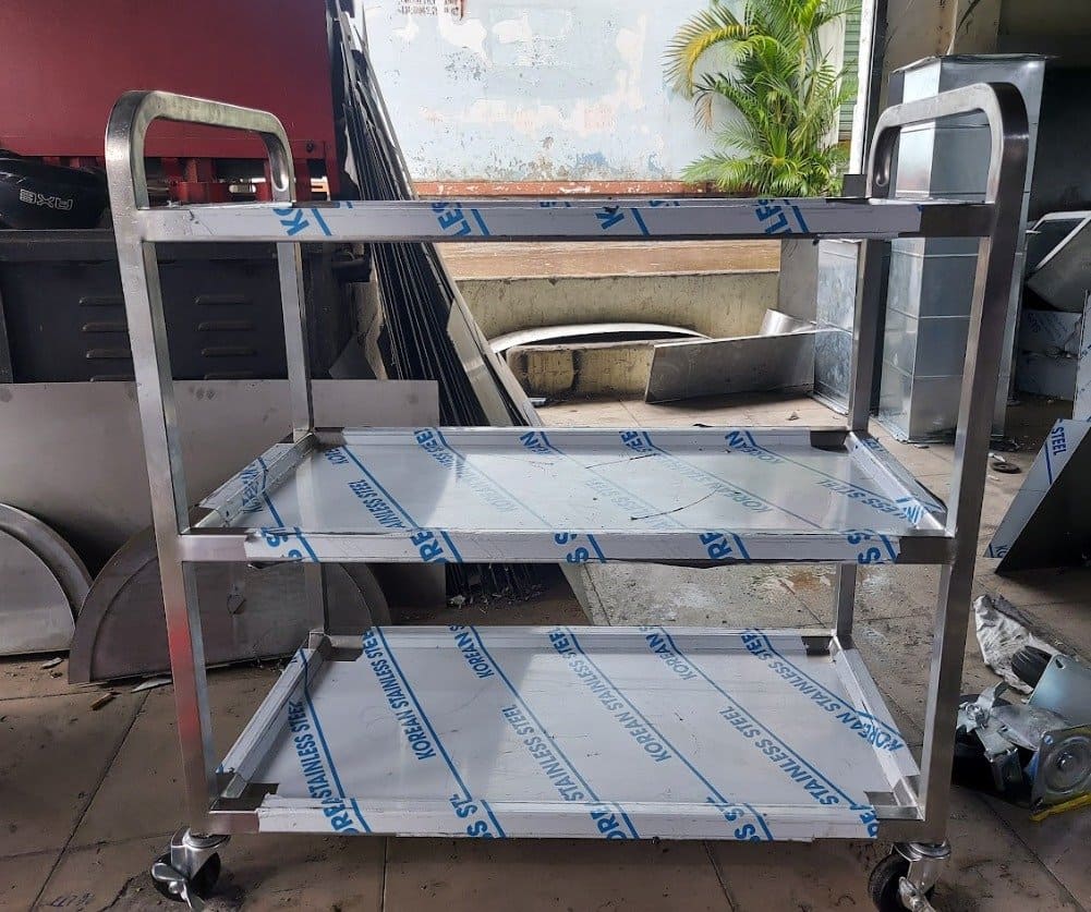 Thanh lý Xe đẩy inox công nghiệp Quảng Bình – Giảm sâu 35%