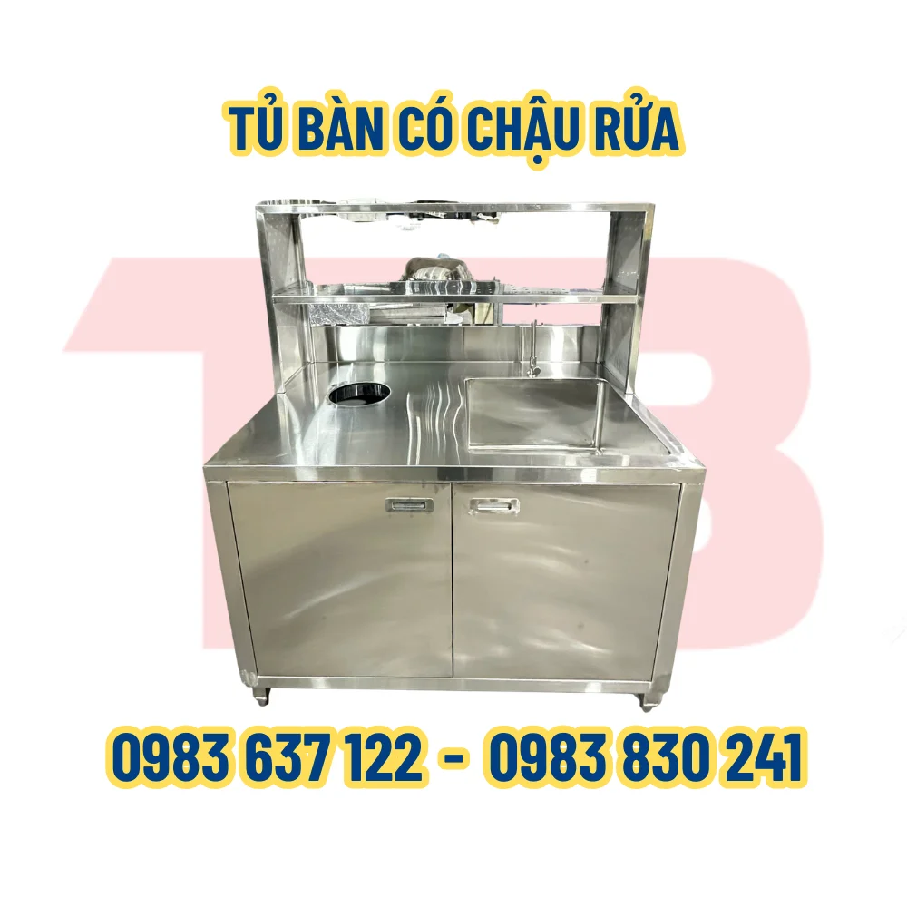 TỦ BÀN CÓ CHẬU RỬA