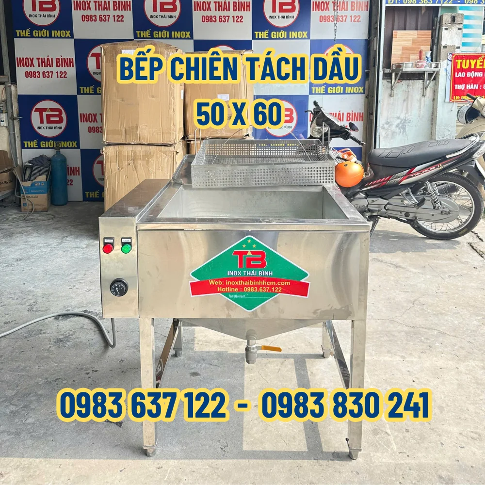 Nguyên Lý Bếp Chiên Tách Dầu Kỹ Thuật Giúp Quán Ăn Tiết Kiệm Hàng Lít Dầu Mỗi Ngày