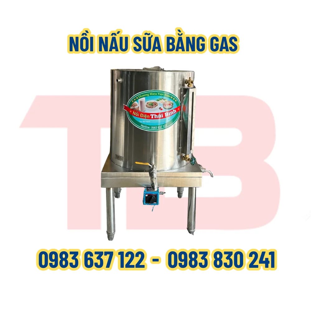 NỒI NẤU SỮA ĐẬU NÀNH BẰNG GAS TOP 1